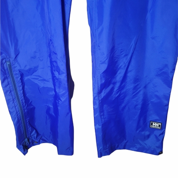 Helly Hansen Packable Royal Blue Outer Shell Pants Size Large - Picture 3 of 5